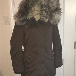 NEW Never Worn Divided Coat Mushroom w/ Hood 6